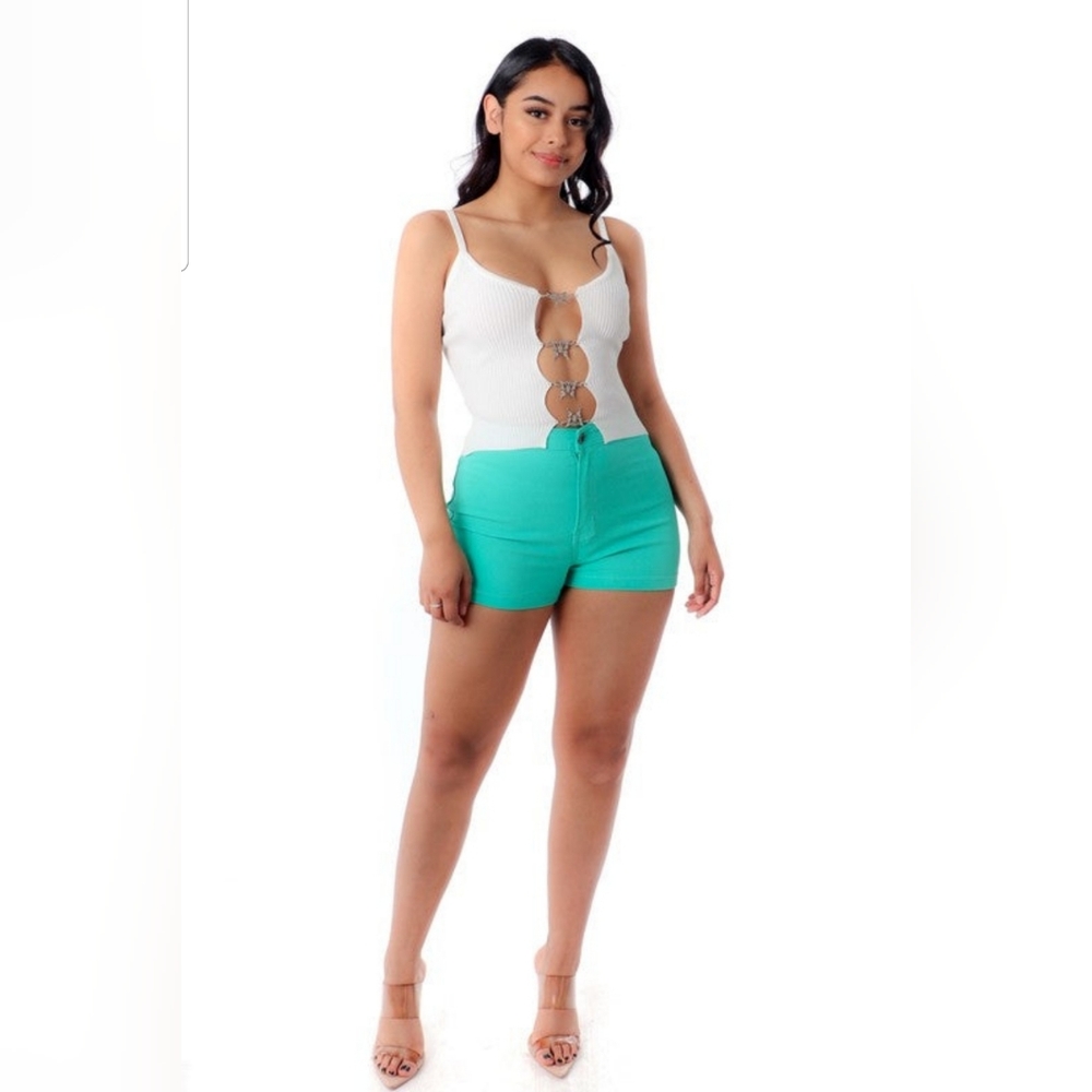 High waist shorts